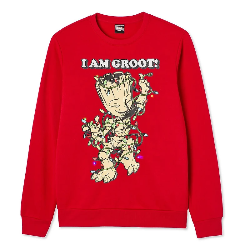 Marvel Men's Groot Light Up Popover