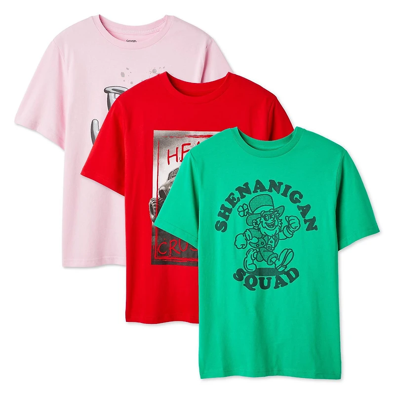 George Boys' Seasonal T-Shirt 3-Pack