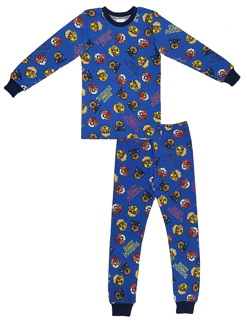 PAW Patrol Boy's 2-Piece Long Sleeve Thermal Pajama Set