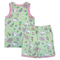 Hello Kitty Girls 2 pc tank and short set sleepwear set