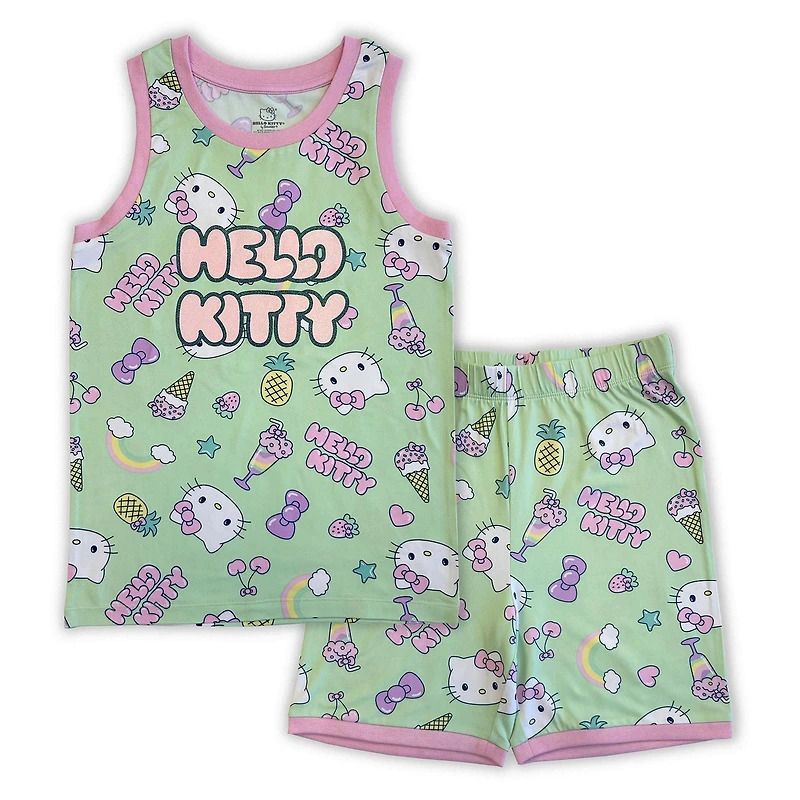 Hello Kitty Girls 2 pc tank and short set sleepwear set