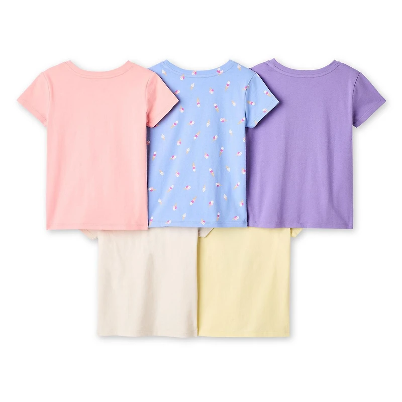 George Toddler Girls' T-Shirt 5-Pack