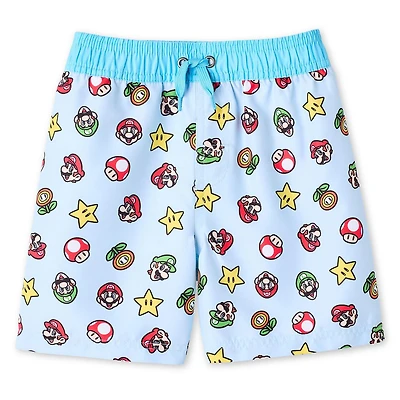 Short de bain Super Mario pour petits garçons
