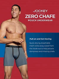 Boxer Zero Chafe Pouch pour homme - Lot de 2