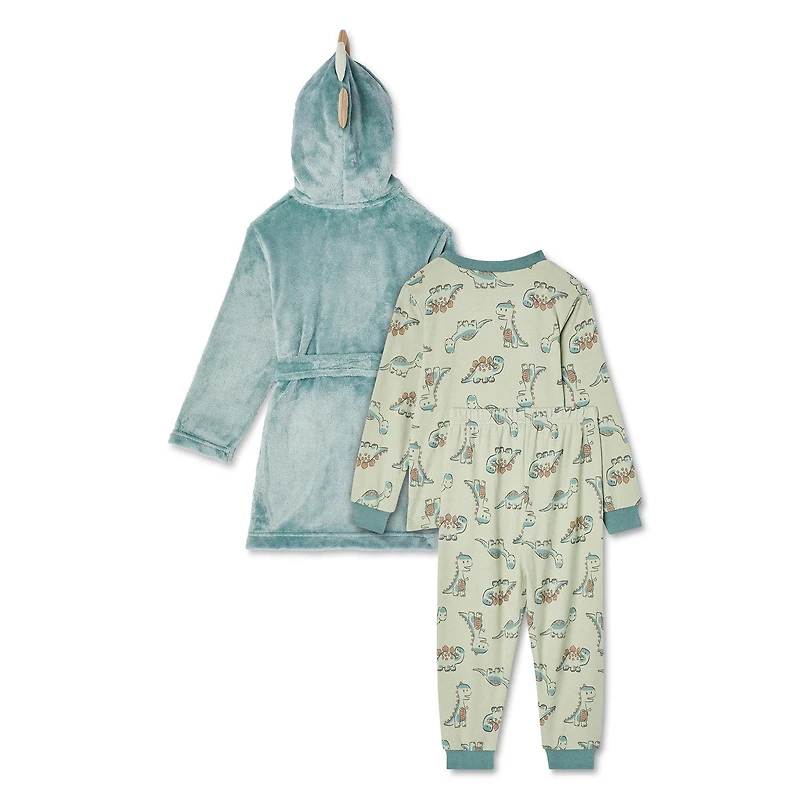 George Toddler Boys' Pajamas and Robe 3-Piece Set