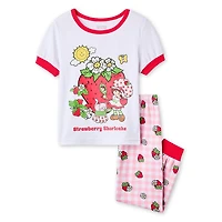 Pyjama 2 pièces Fraisinette pour petites filles