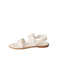 George Girls' Scalloped Sandals