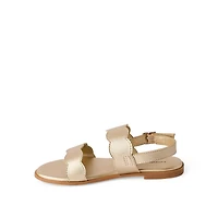 Sandales à bordure festonnée George pour filles