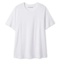 T-shirt à encolure ras du cou Lane Bryant Plus pour femmes