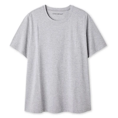 Lane Bryant Women's Plus Crew-Neck T-Shirt