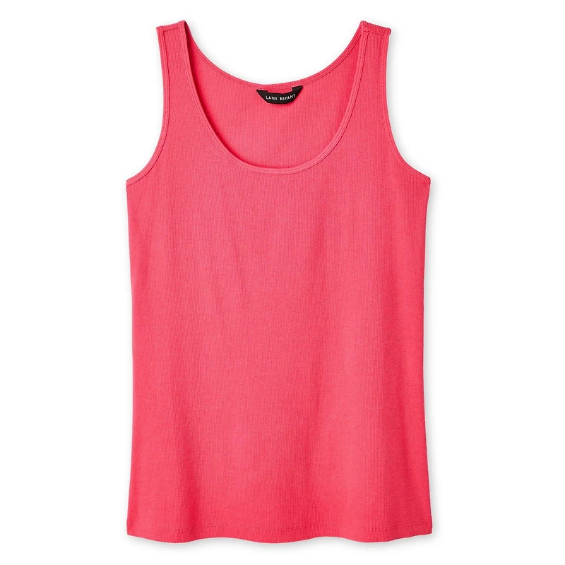 Lane Bryant Women's Plus Scoop-Neck Tank Top