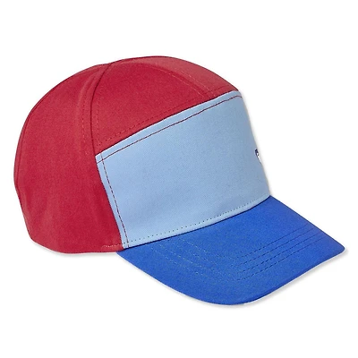 Casquette de baseball multicolore George avec sérigraphie