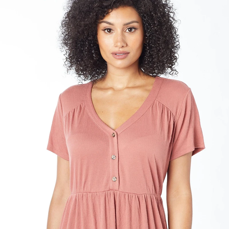 IVY Robe Midi Froissee