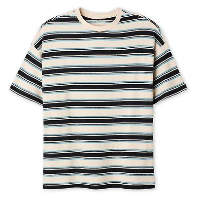 George Men's Striped Loose Fit T-Shirt