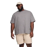 T-shirt ample à rayures George Plus pour hommes