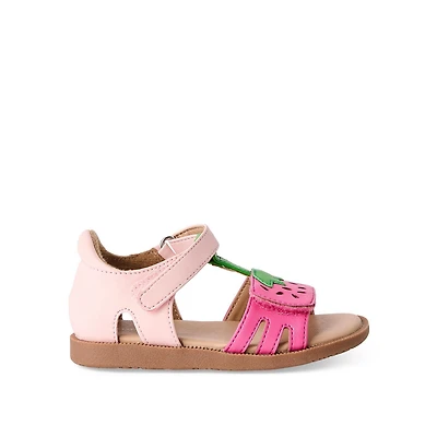 Sandales à motif de fraises George pour petites filles