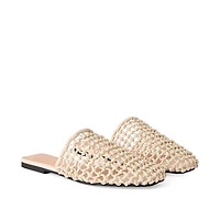 Time and Tru Women's Woven Mules