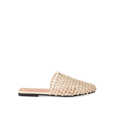 Time and Tru Women's Woven Mules