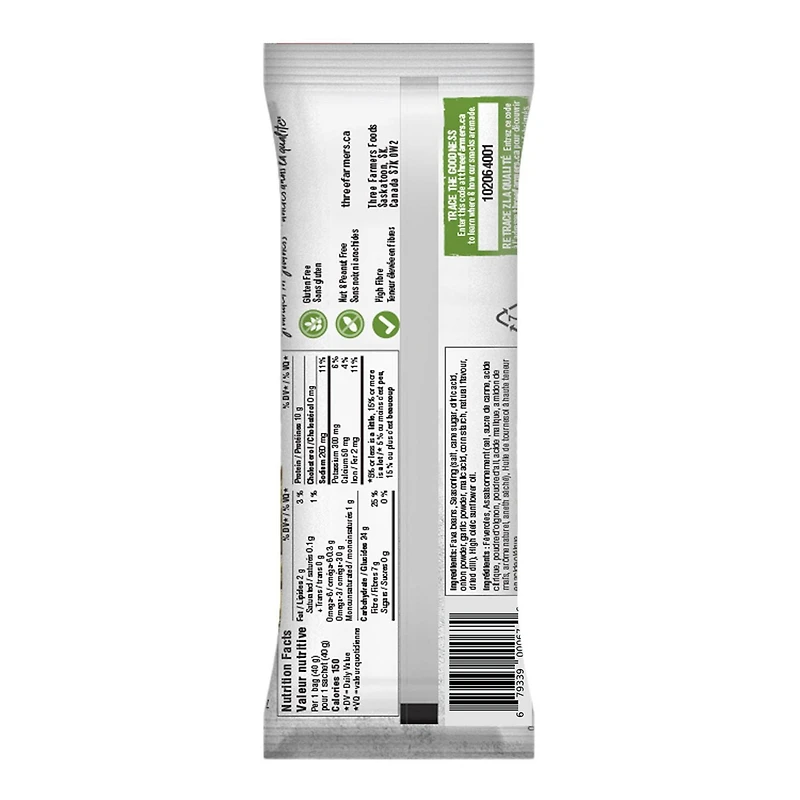 Three Farmers féveroles rôties - cornichon à l'aneth 40g