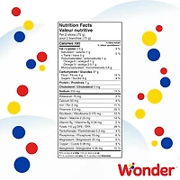 Wonder White + Fiber Sliced Bread