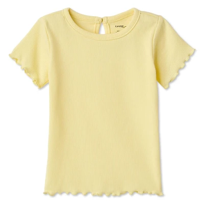 George Baby Girls' Rib T-Shirt