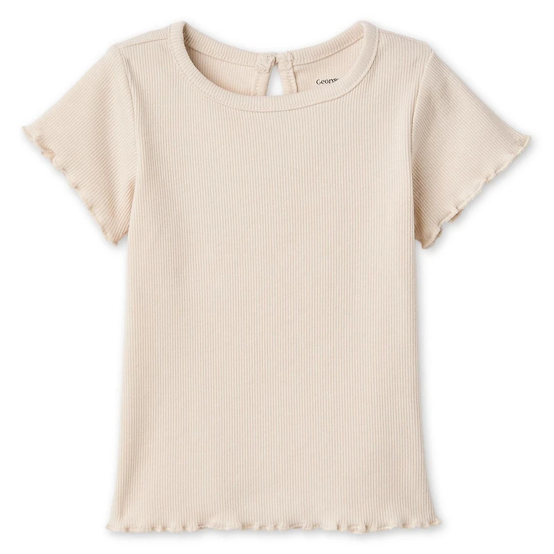 George Baby Girls' Rib T-Shirt