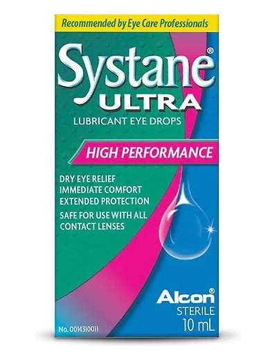 SYSTANE® Ultra, Lubricant Eye Drops, High Performance Eye Drops For Dry Eyes, 10 mL, 10 mL
