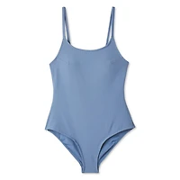 George Women's Scoop-Neck One Piece Swimsuit