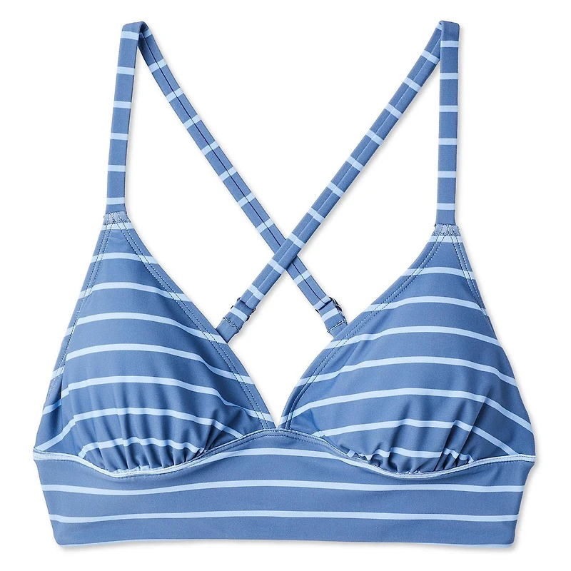 Haut de bikini en triangle imprimé George pour femmes