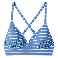 Haut de bikini en triangle imprimé George pour femmes