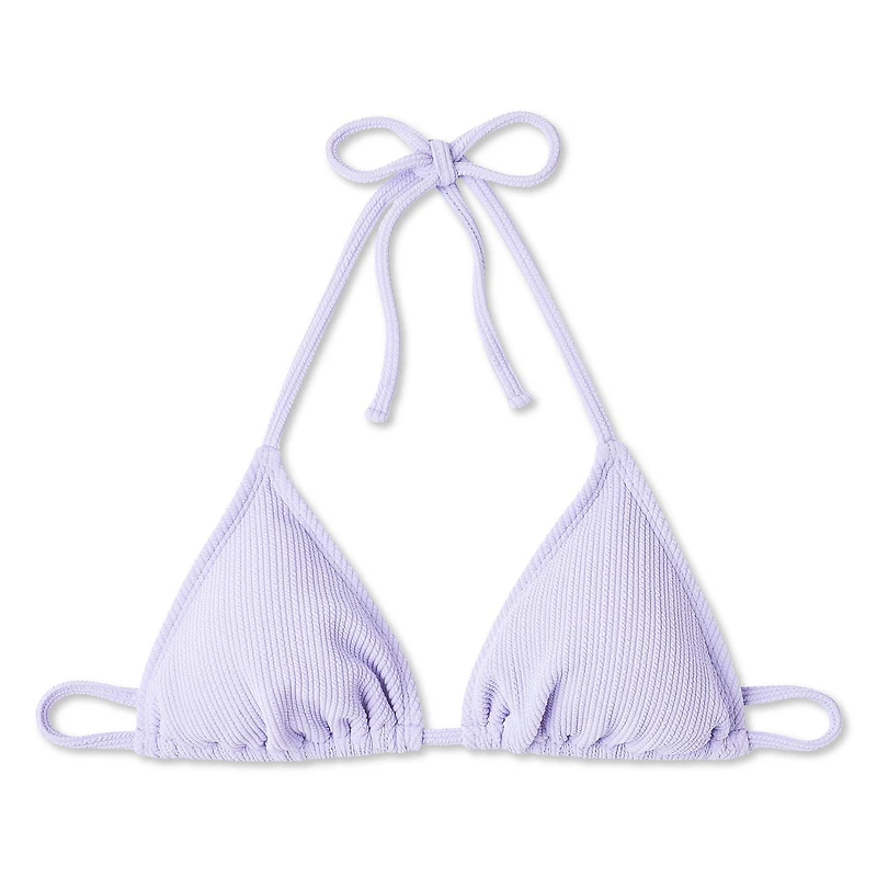 No Boundaries Women's String Bikini Top