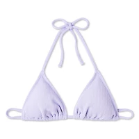 No Boundaries Women's String Bikini Top