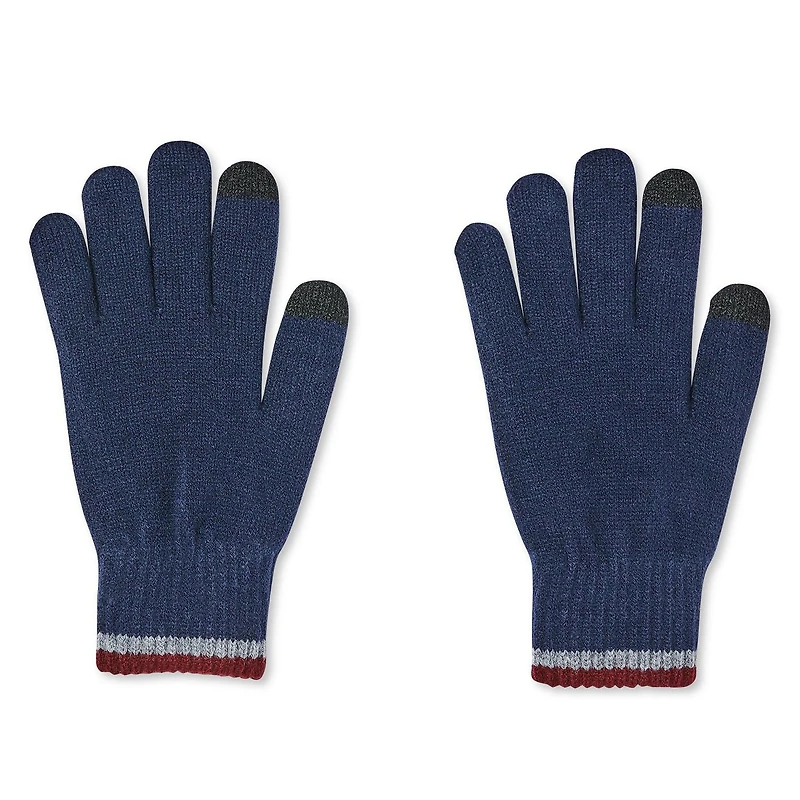 George Men's Knit Gloves