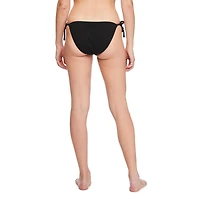 No Boundaries Women's String Bikini Bottom