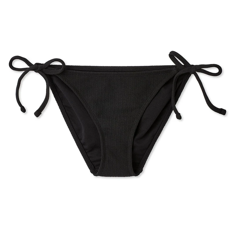 No Boundaries Women's String Bikini Bottom