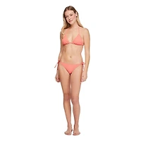 No Boundaries Women's String Bikini Bottom