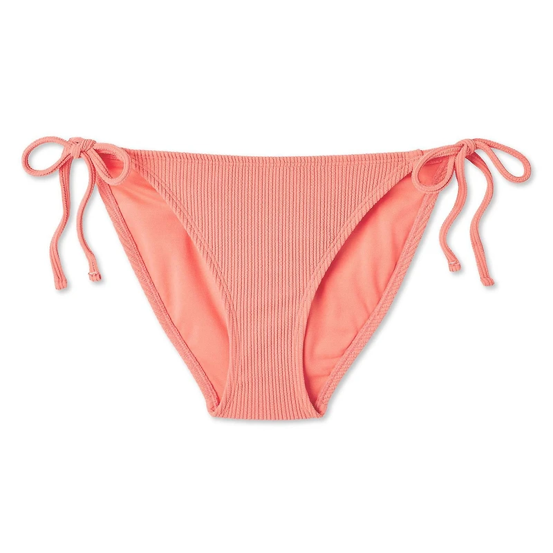 No Boundaries Women's String Bikini Bottom
