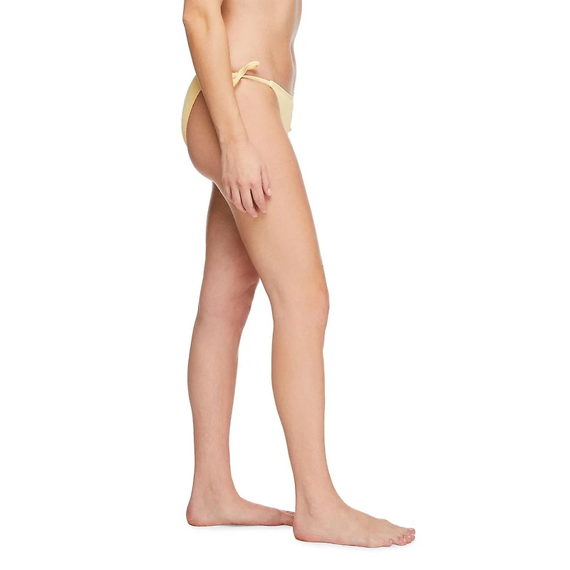 No Boundaries Women's String Bikini Bottom