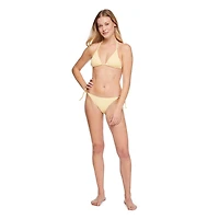 No Boundaries Women's String Bikini Bottom