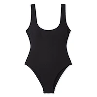 No Boundaries Women's Scoop-Neck One Piece Swimsuit