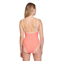 No Boundaries Women's Cami One Piece Swimsuit
