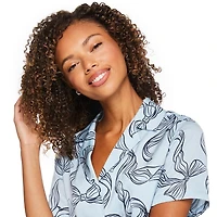 Pyjama 2 pièces en satin George pour femmes