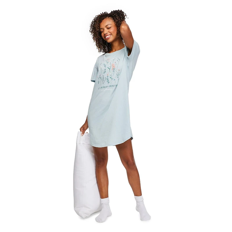 George Women's Crew-Neck Nightshirt
