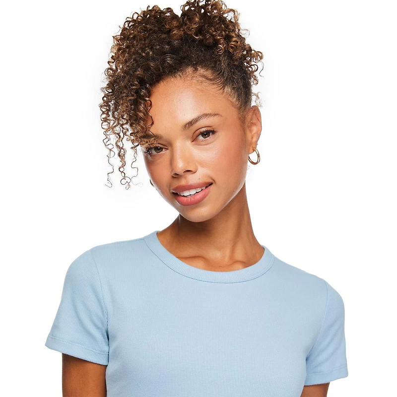 T-shirt côtelé George pour femmes