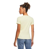 T-shirt côtelé George pour femmes