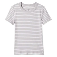 T-shirt côtelé George pour femmes