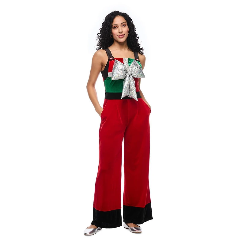 Holly & Cupid Women's Christmas Present Jumpsuit