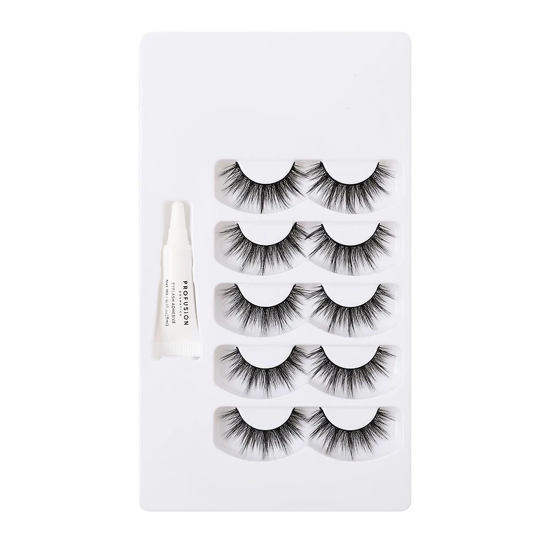 PROFUSION COSMETICS | Iconic 3D Faux Cils de Vison 5 Paires Oh Mes Cils