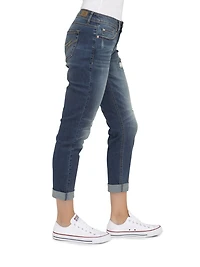 Jean boyfriend Jordache pour femme avec destruction