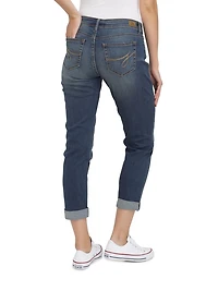 Jean boyfriend Jordache pour femme avec destruction